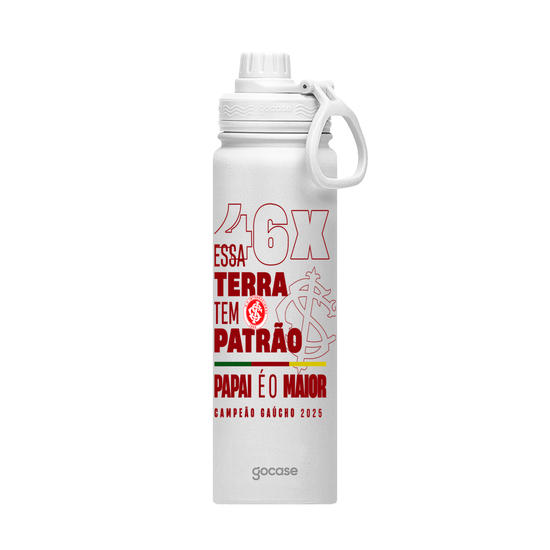 Garrafa Térmica Fresh + Ebook - Internacional - Campeão Gaúcho