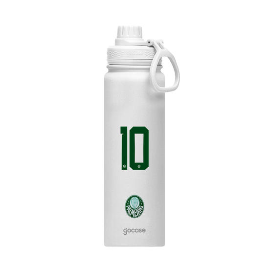 Garrafa Térmica Fresh + Ebook - Palmeiras - Uniforme 1 2024 Personalizado