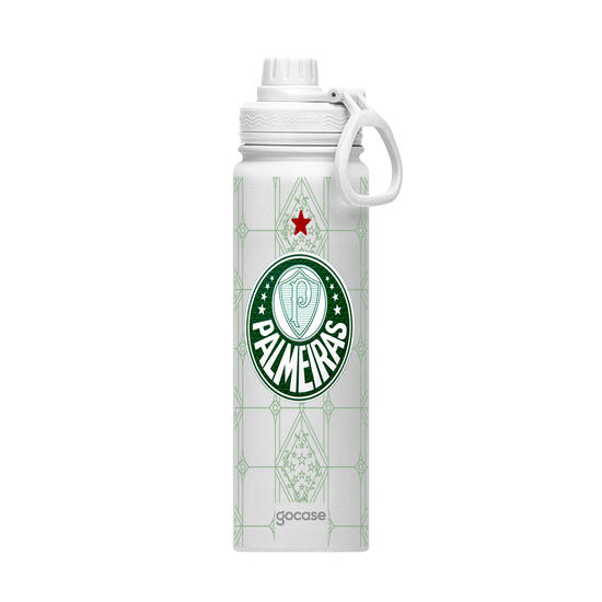 Garrafa Térmica Fresh + Ebook - Palmeiras - Uniforme 1 2025
