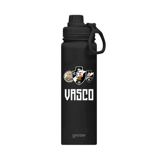 Garrafa Térmica Fresh + Ebook - Vasco - Escudos Históricos
