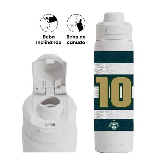 Garrafa Térmica Flip Pro + Ebook -  Coritiba - Uniforme 3 2025 P