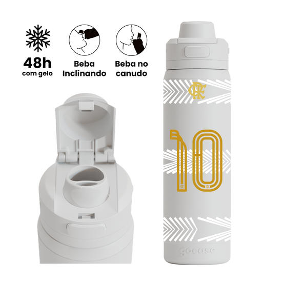 Garrafa Térmica Flip Pro - Flamengo - Uniforme 3 2025 P