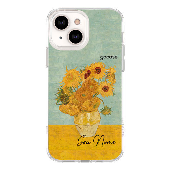 Capinha para celular Girassóis de Van Gogh