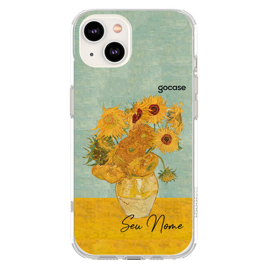 Capinha para celular Girassóis de Van Gogh
