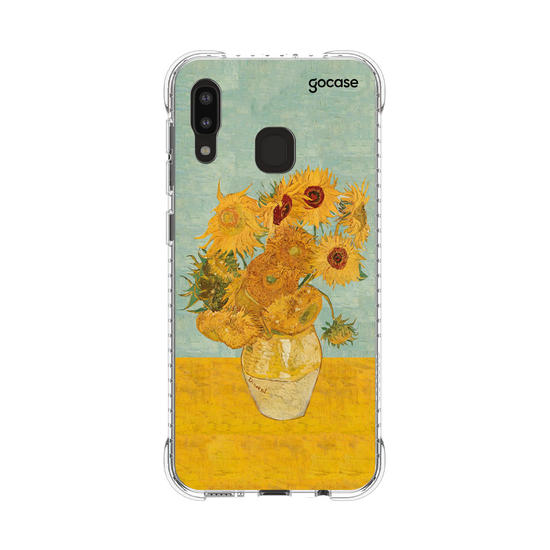 Capinha para celular Girassóis de Van Gogh