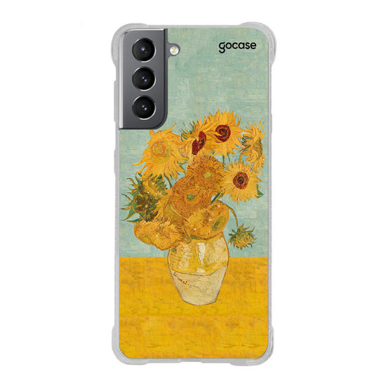Capinha para celular Girassóis de Van Gogh