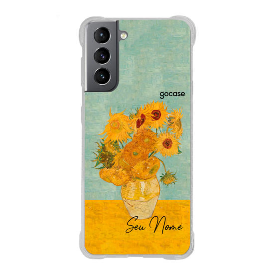 Capinha para celular Girassóis de Van Gogh Capinha para celular Girassóis de Van Gogh