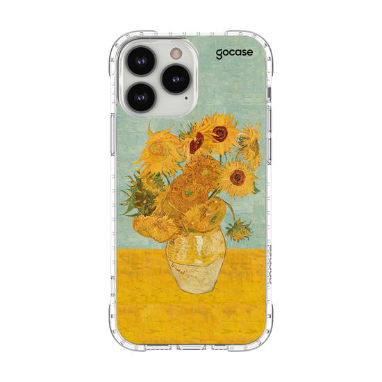 Capinha para celular Girassóis de Van Gogh
