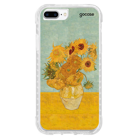 Capinha para celular Girassóis de Van Gogh