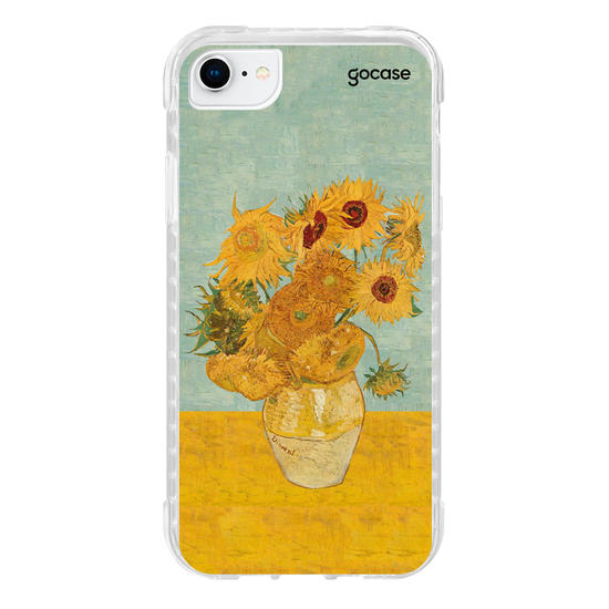 Capinha para celular Girassóis de Van Gogh