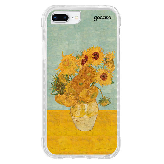 Capinha para celular Girassóis de Van Gogh