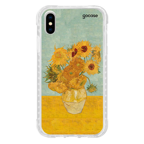 Capinha para celular Girassóis de Van Gogh