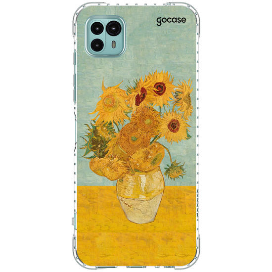 Capinha para celular Girassóis de Van Gogh