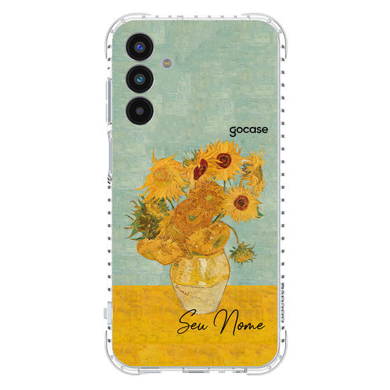 Capinha para celular Girassóis de Van Gogh