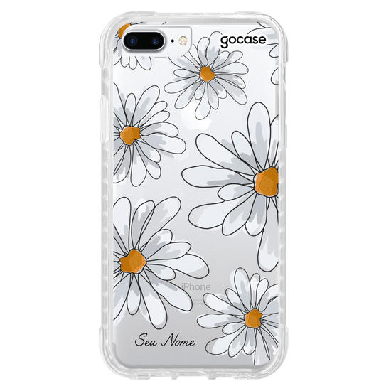 Capinha para celular Desenho de Girassóis