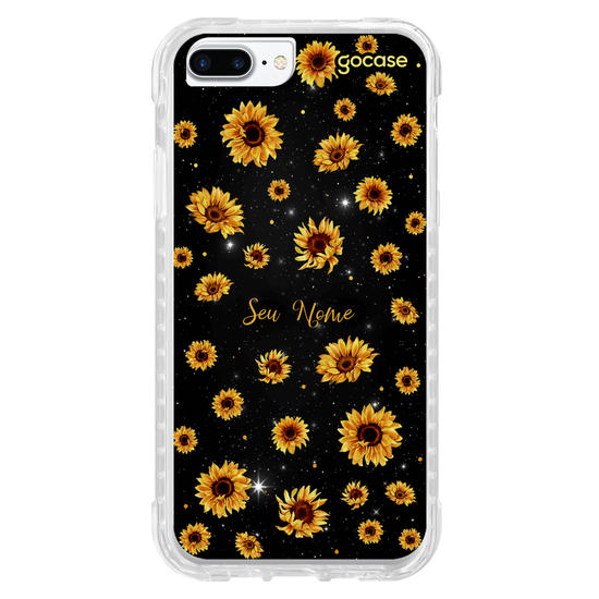 Capinha para celular Girassóis Espaciais