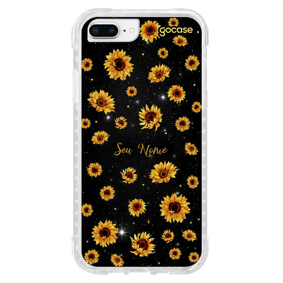 Capinha para celular Girassóis Espaciais