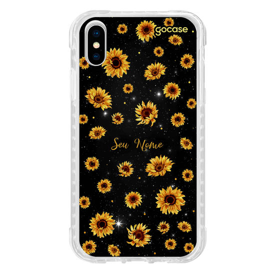 Capinha para celular Girassóis Espaciais