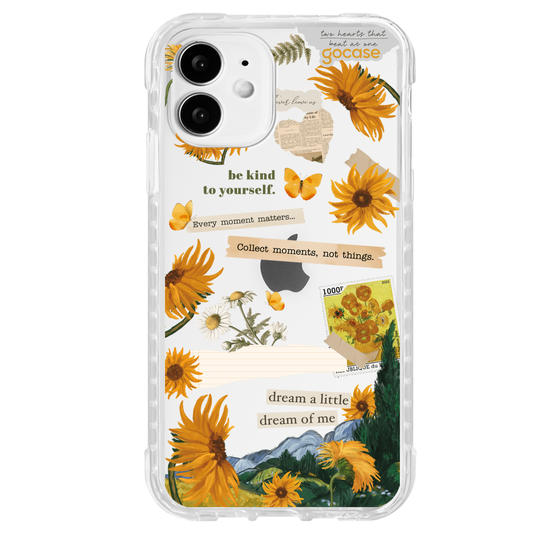 Capinha para celular  Girassóis de Van Gogh - Colagem