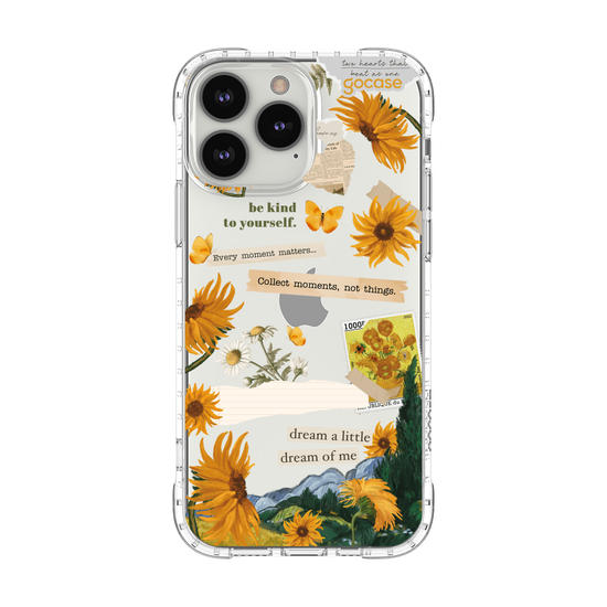 Capinha para celular  Girassóis de Van Gogh - Colagem