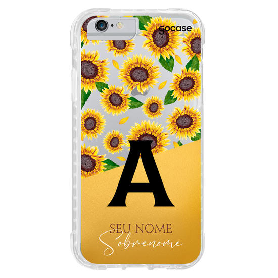 Capinha para celular Girassol Elegant