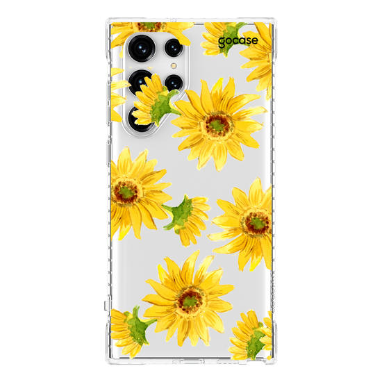 Capinha para celular Girassol