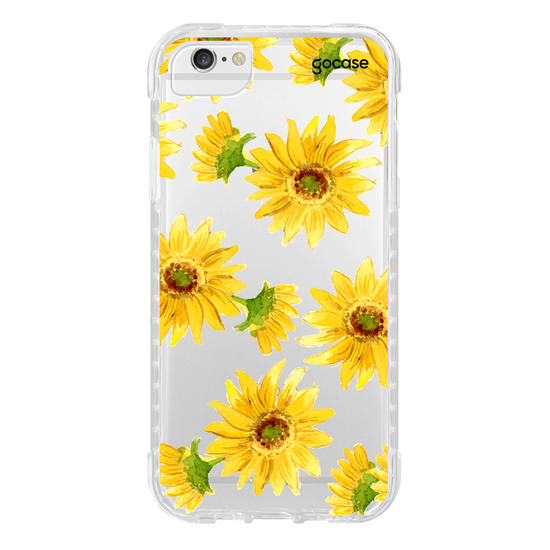 Capinha para celular Girassol