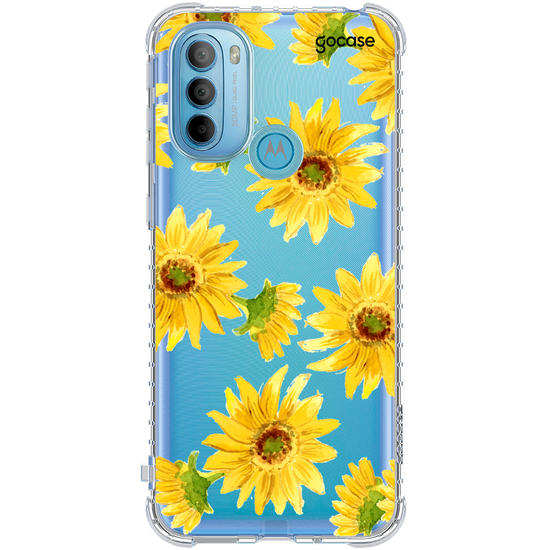 Capinha para celular Girassol
