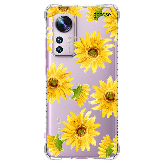 Capinha para celular Girassol