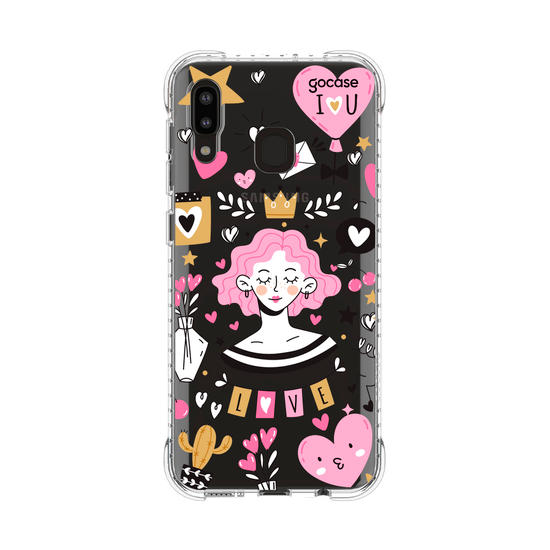 Capinha para celular  Girl Sticker