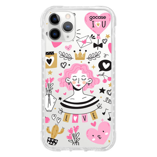 Capinha para celular  Girl Sticker