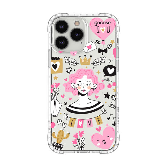 Capinha para celular  Girl Sticker