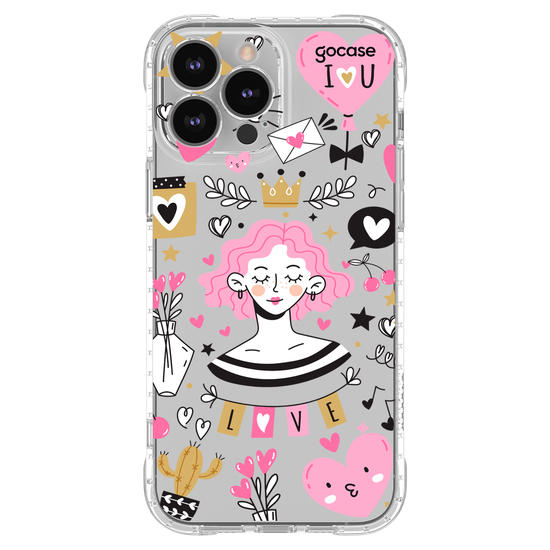 Capinha para celular  Girl Sticker