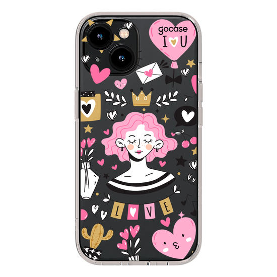 Capinha para celular  Girl Sticker