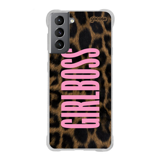 Capinha para celular  Girlboss Oncinha