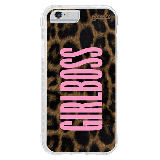 Capinha para celular  Girlboss Oncinha