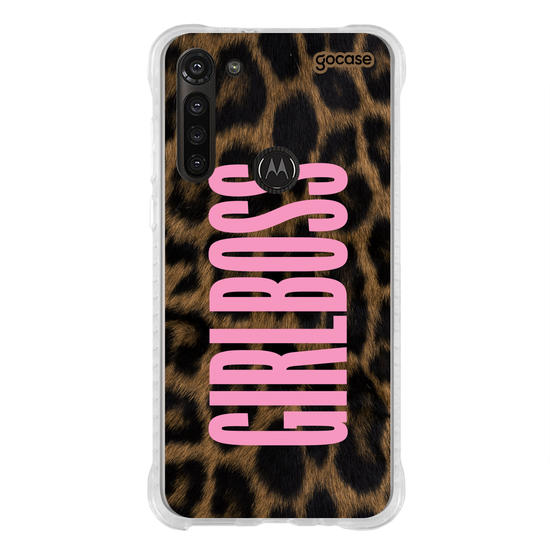 Capinha para celular  Girlboss Oncinha