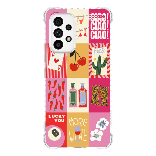 Capinha para celular  Girly Canvas