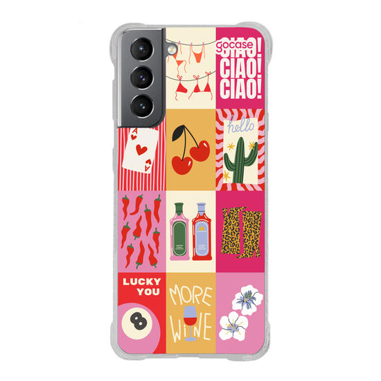 Capinha para celular  Girly Canvas