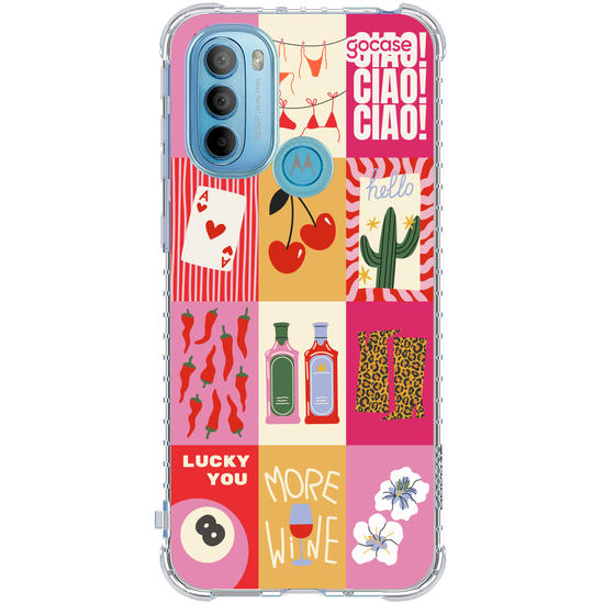 Capinha para celular  Girly Canvas