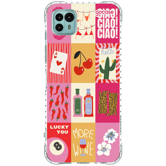 Capinha para celular  Girly Canvas