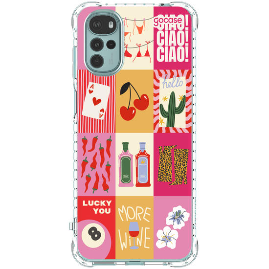 Capinha para celular  Girly Canvas