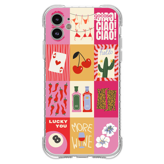 Capinha para celular  Girly Canvas