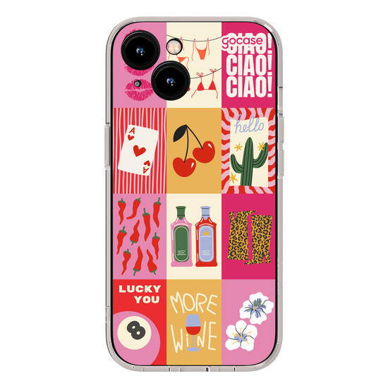 Capinha para celular  Girly Canvas