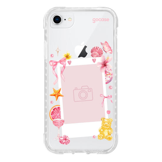 Capinha para celular  Girly Girl Polaroid