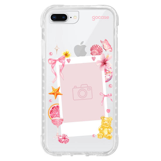 Capinha para celular  Girly Girl Polaroid