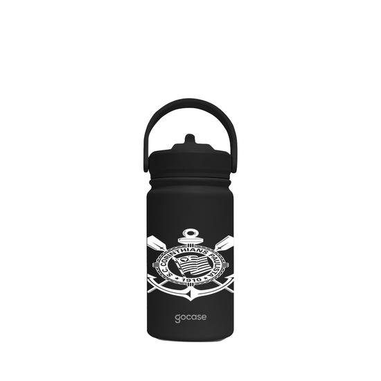  Garrafa Térmica Mini + Ebook - Corinthians + Ebook - Campeão dos Campeões 2025