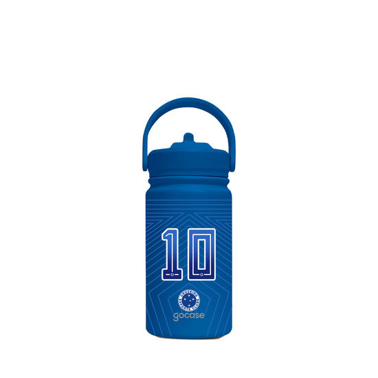  Garrafa Térmica Mini + Ebook - Cruzeiro - Uniforme 1 2025 P