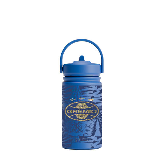 Garrafa Térmica Mini + Ebook - Grêmio - Uniforme 3 2025