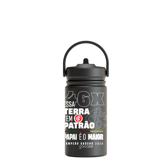Garrafa Térmica Mini + Ebook - Internacional - Campeão Gaúcho